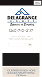 Mobile Screenshot of delagrangehomes.com